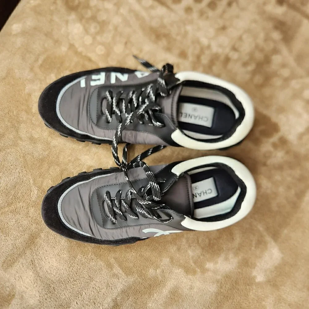 Chanel Sneakers, - Authentic
